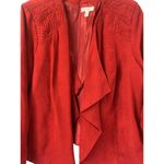 Dress Barn  Women's Cherry Red Cardigan Photo 4