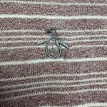 Original Penguin Striped Crewneck Sweatshirt Pullover Shirt Lavender XL Photo 3