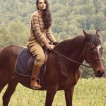 💕DOEN💕 Atherton Pant ~ High Waisted Corduroy Pants Chestnut Brown 6 NWT Photo 2