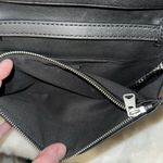 ALLSAINTS Claremont Crossbody Leather Bag Snakeskin Print w Chain Strap Photo 9