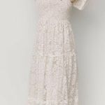 Baltic Born  Aspen Smocked Lace Maxi Dress New Without Tags Photo 0