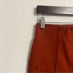 Loft Womens Pants Burnt Orange Front Seamed High Waist Ankle Side Zip Size 6 Photo 4