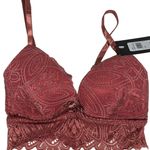 Frederick's of Hollywood  Lace Bralette‎ Duce Red Burgundy Bralet Bralette S Photo 0