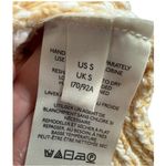 Free People  Coconut V-Neck‎ Open Knit Beachy Boho Sweater S Photo 13