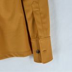 ZARA  Knit Long Sleeve Tortoise Shell Button Front Collared Shirt Side‎ Slits Photo 9