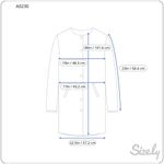 Tahari VINTAGE  Arthur S Levine Womens Blazer Black Trench Overcoat Acrylic 10 Photo 8