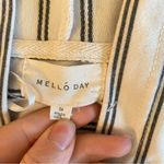 MELLODAY  Monochrome Striped‎ Blouse Photo 2