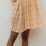 Daughters of India | Kyra Mini Dress in Tangerine | Sz S Orange Photo 0