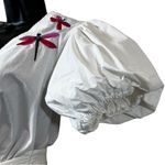 Trina Turk Embroidered Dragonfly Balloon Sleeve Fiona Blouse Photo 8