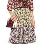 nwt valentino pleated floral dress Photo 0