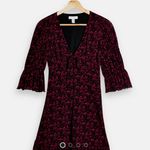 Topshop Tie Front Dress Photo 3