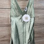 Princess Polly Conlan Mini Sage Dress Photo 0