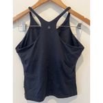 prAna  Sabin Chakara Black Tank Top Shelf Bra Medium Yoga‎ Pilates EUC Photo 2