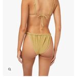 We Wore What NWT   SHELL BORDER COOPER TOP in pale gold - small Photo 2