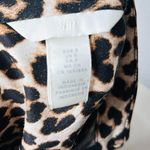H&M Leopard Print Oversized Button Up Shirt Photo 4