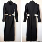 STAUD  Arlette Cut Out Maxi Dress‎ Black M Photo 3