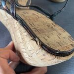 Stuart Weitzman Brown Cork Wedge Sandals Size 8 Photo 5