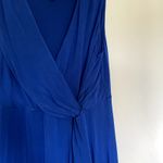 Soma soft royal blue dress deep v Photo 1