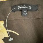 Madewell  Side-Button Ruffle-Hem Midi Skirt  Floral Bohemian Plus Sz 22 #1841 Photo 8