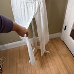 Sachin + Babi  High Low Patterned Tunic Top w belt Size large White Pattern Photo 7