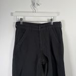 American Eagle  Super High Rise Baggy Wide Leg Pants Black Boho Y2K Womens 6 Photo 1