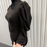 Sofia’s Women’s Black Long Sleeve Bodysuit Size Small Photo 1