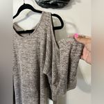 Coverstitched NWT Cold shoulder sweater Photo 1