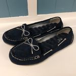 Cushion Walk By Avon Flats Size 9 Women’s Navy Blue‎ Slip On Round Toe Blue Photo 1