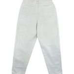 Forenza Vintage Ivory Denim Jeans Tapered Leg High Waisted 90s Photo 8