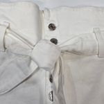 GRLFRND  Brynn Tiewaist Shorts in White Size 25 Photo 4