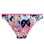 Roxy Fitness Pink and Blue Regular Bikini Bottoms Size Large Photo 3