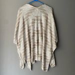 Mossimo sz‎ S/M tan beige knit kimono cover up Size M Photo 4