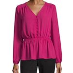 Worthington Womens  City Chic Peplum Top - Sz XS Photo 0