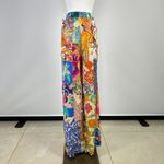 Johnny Was NWOT  Soft Side Wrap Pants Womens Sz XXL Multicolored Tropical Pull on Photo 6