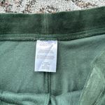 Y2K Velour Pants Dark Green 2X Photo 3