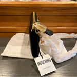 Moschino NWT Logo-print Zipped Chain Shoulder Bag Photo 7