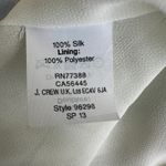 J.Crew Dress Womens 4 Blue Stripe 100% Silk Sleeveless Preppy Mini Coastal Photo 5