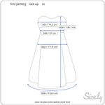 dress strapless tulle beaded purple black sequins Size XS Photo 1