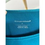 Christopher & Banks Tank Top Boho Coastalcore Coastal Grandma Beach 100 Cotton Photo 4