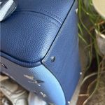 Kate Spade Authentic floral Thick Canvas/pebbled leather 3 compart. Satch/crosby Photo 15