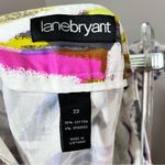 Lane Bryant  Colorful Abstract Print Skirt Size 22 Photo 2