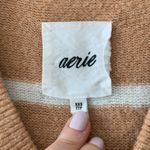 Aerie  V NECK STRIPED SWEATER XXS OVERSIZED Photo 2