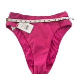 ANDIE  Swim‎ NWT The Ruched Side Bikini Bottoms in Orchid (bright pink) Medium Photo 3