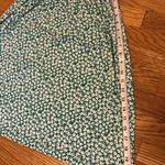 Kaileigh Tasha Dress Green Floral Summer Sleeveless Cross Back Size S Photo 10