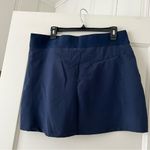 Greg Norman Navy Blue Womens Golf Mini Skirt Skort Size Large NWT Photo 3