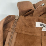 BB Dakota  Skirt Size 0 Faux Suede Steve Madden Country Western Cowgirl Cowboy Photo 6