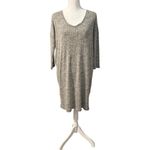 J.‎ JILL Grey Textured Ballet Sleeve Dress Size Small Gray Photo 3
