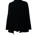 Anthropologie  Saturday Sunday Black Convertible Hooded Open Cardigan Size Medium Photo 2