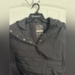 Love Tree  Black Ultra Light Packable Jacket Snap Front Pullover Women’s Medium Photo 2