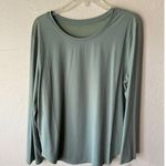 Johnny Was NWOT  Long Sleeve T-Shirt in Pastel Green Sz XL Photo 0